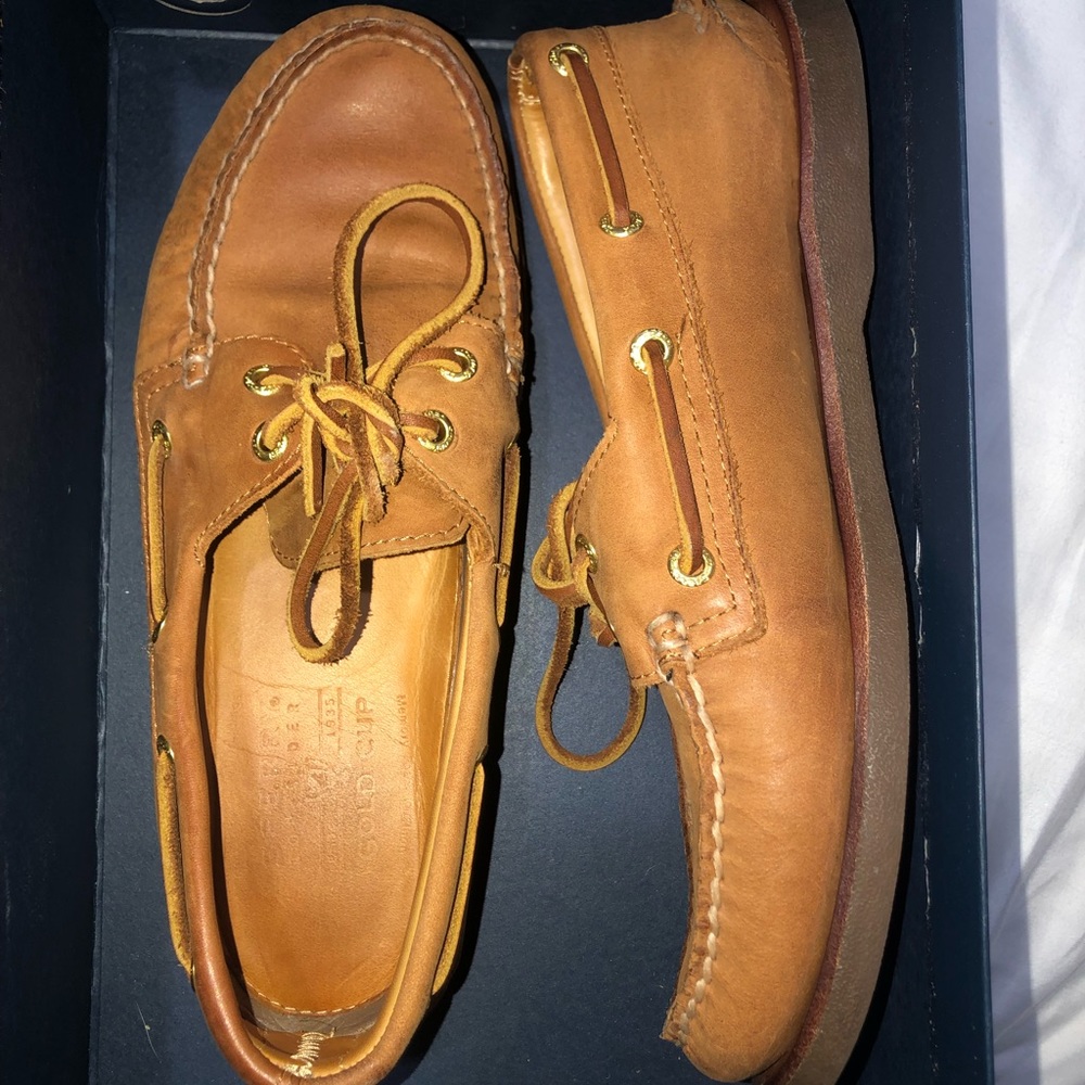 Brown shoes!